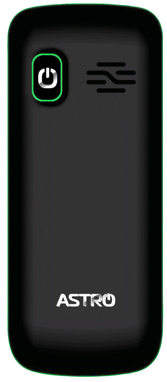 Фото - Мобильный телефон Astro A173 Black/Green