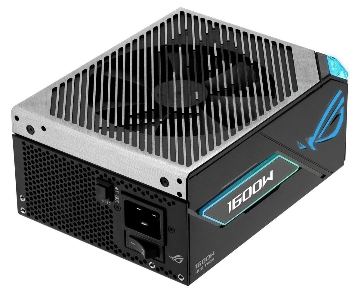 Блок живлення для ПК Asus ROG-THOR-1600T3-GAMING-EVO (90YE00VB-B0NA00)