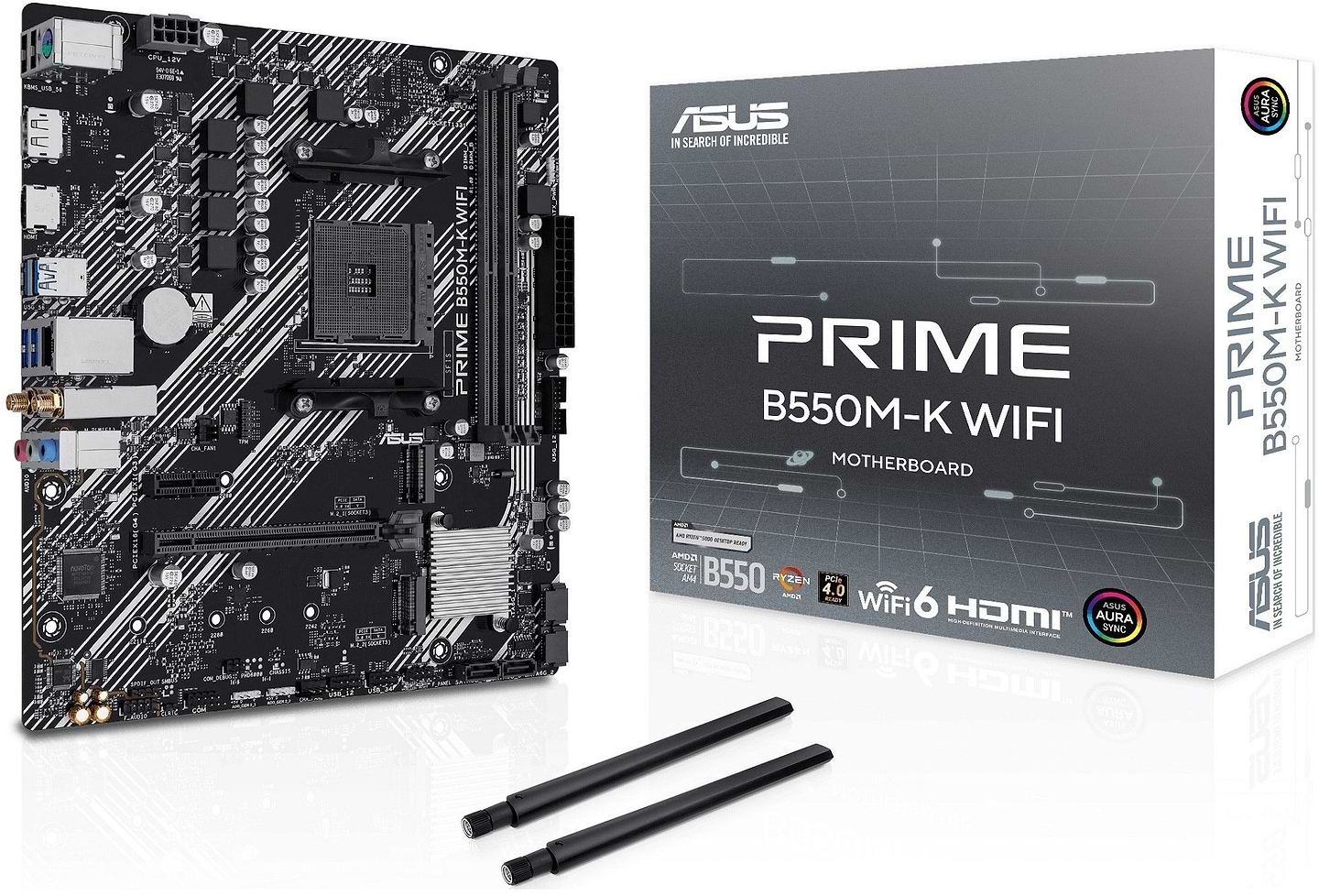 Материнская плата Asus Prime B550M-K WiFi
