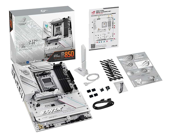 Фото - Материнська плата Asus ROG STRIX B850-A GAMING WIFI DDR5