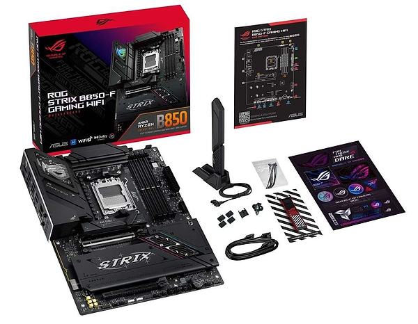 Фото - Материнская плата Asus ROG STRIX B850-F GAMING WIFI DDR5