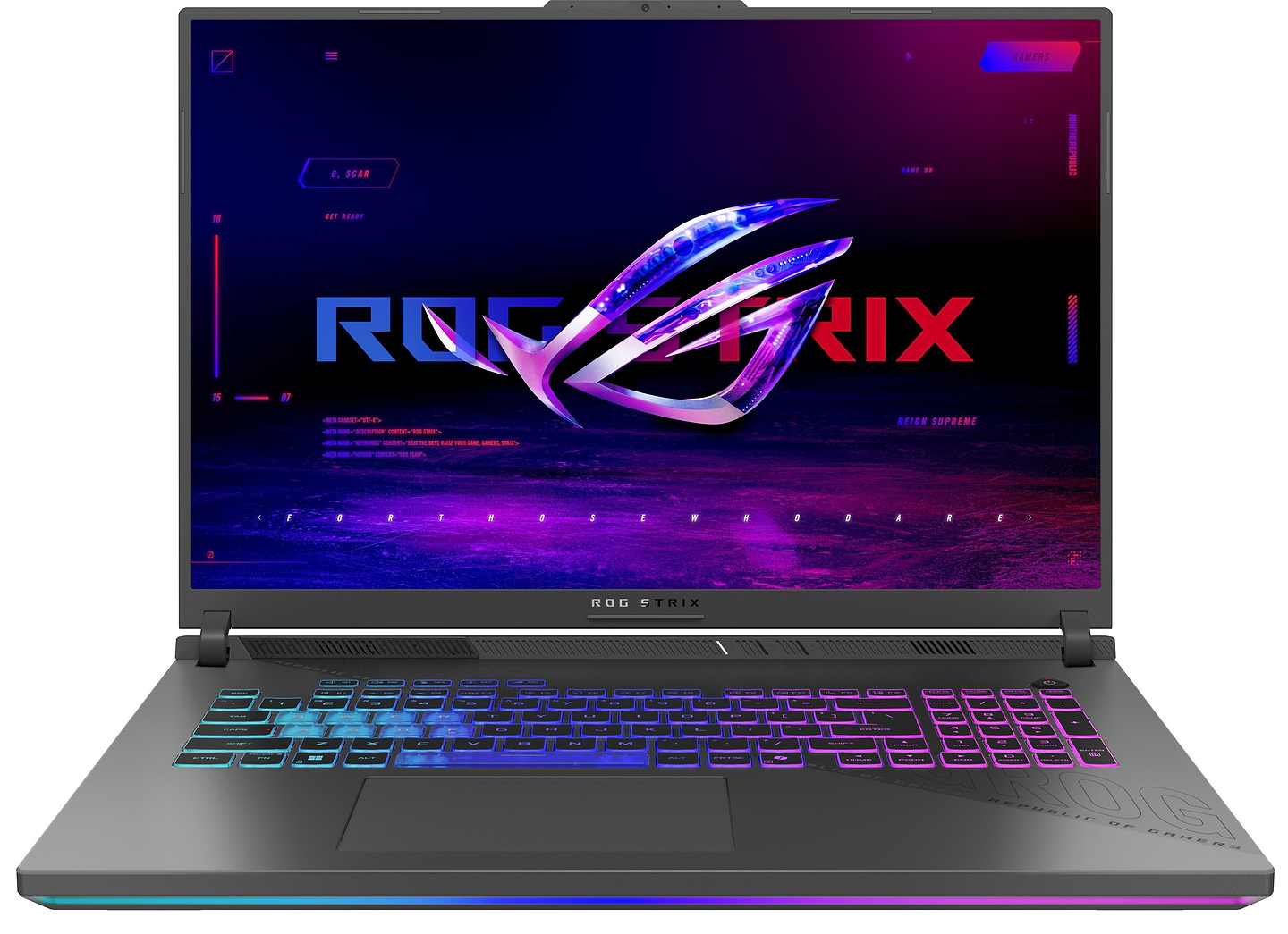 Ноутбук игровой Asus ROG Strix G18 G814PP-TT085 Eclipse Gray