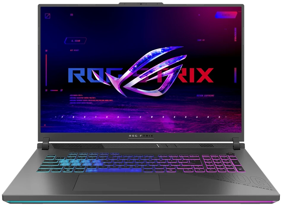 Ноутбук ігровий Asus ROG Strix G18 G814PP-TT090 Eclipse Gray