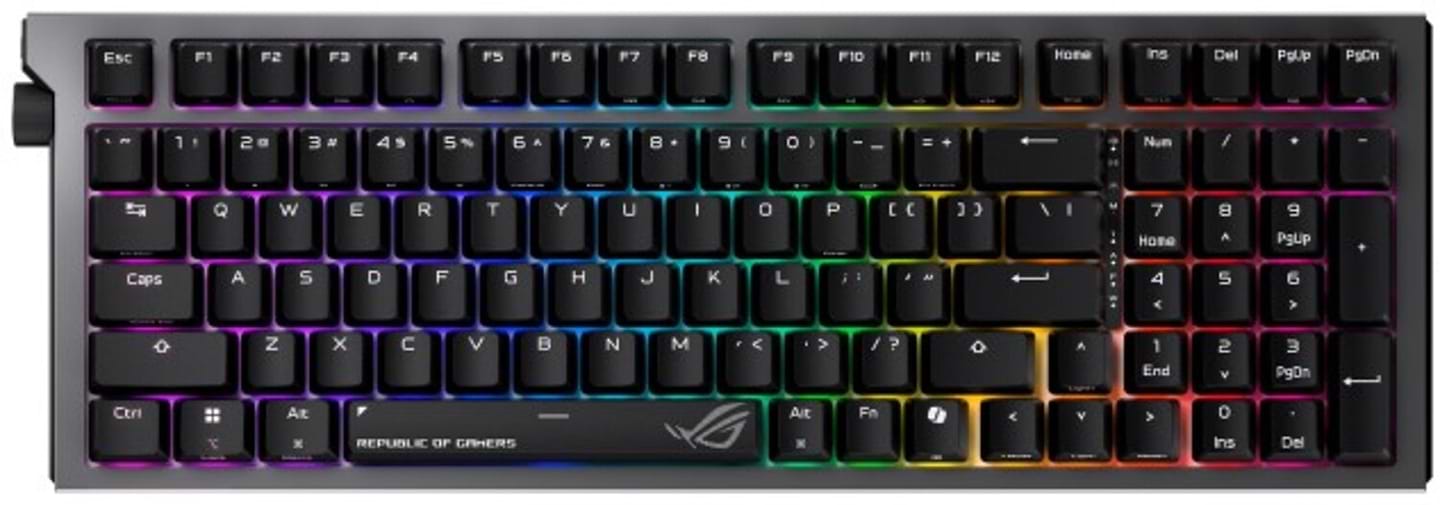 Клавиатура беспроводная игровая Asus ROG Strix Morph 96 Wireless (90MP04IF-BKMA03)