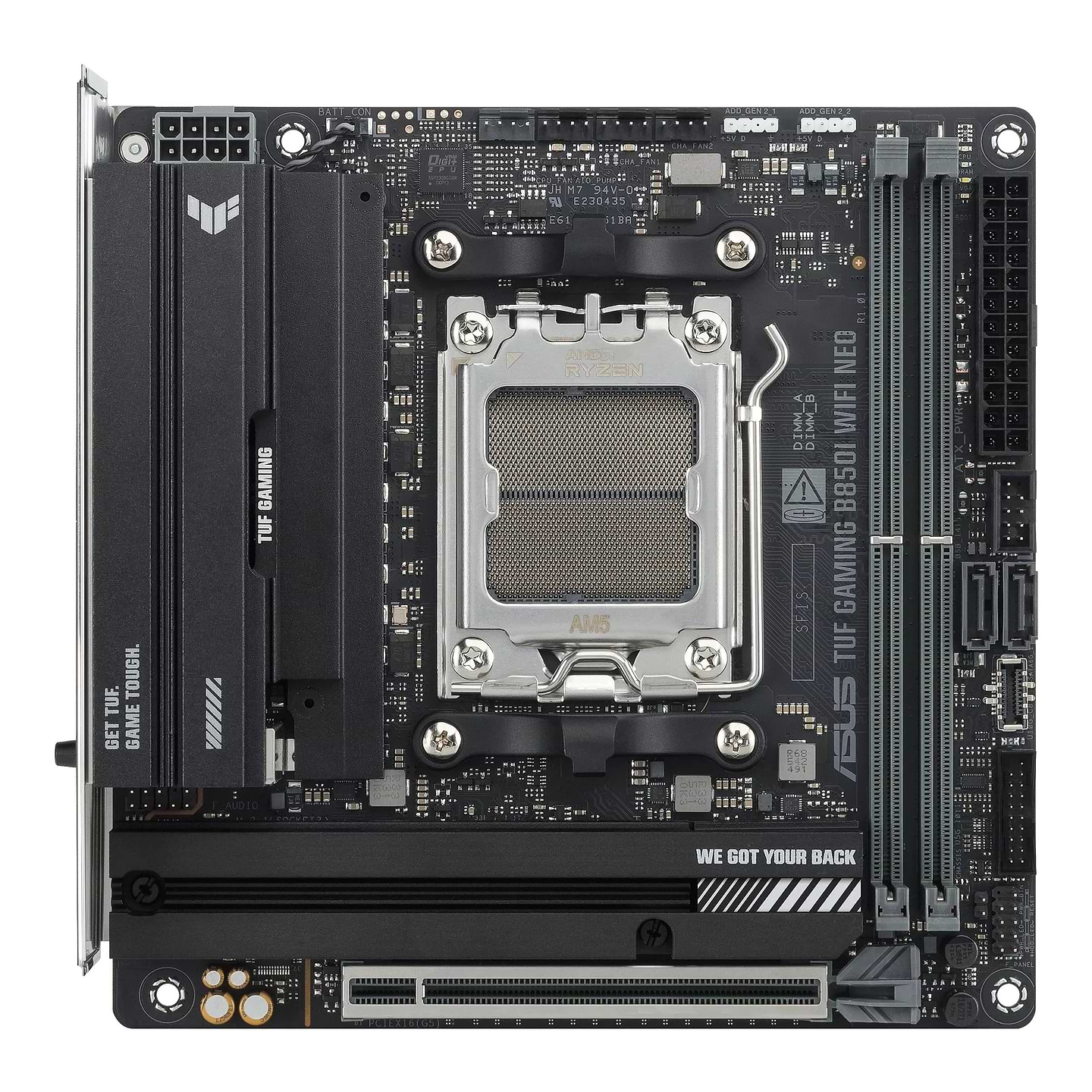 Материнська плата Asus TUF GAMING B850I WIFI NEO DDR5 (90MB1PI0-M0EAY0)