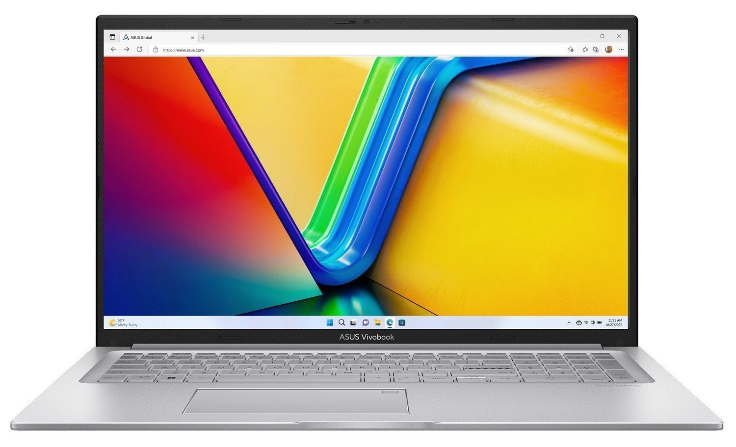 Ноутбук Asus Vivobook 17 X1704VA-AU092 Cool Silver - Фото 1