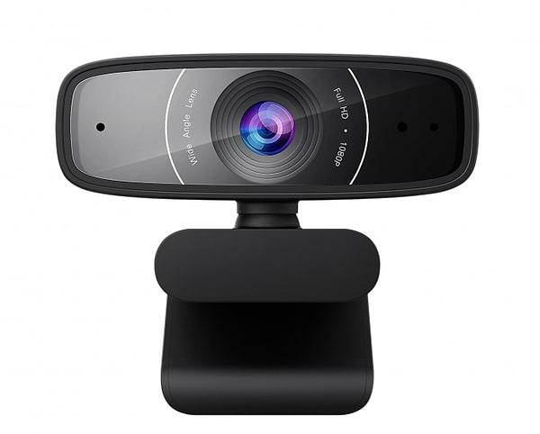 Фото - Веб-камера для комп'ютера Asus C3 Full HD Black (90YH0340-B2UA00)
