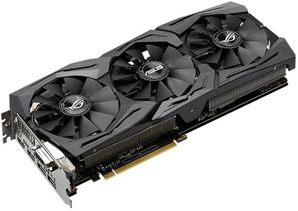 Фото - Видеокарта Asus GeForce GTX1060 6GB GDDR5 GAMING OC ROG (STRIX-GTX1060-O6G-GAMING)