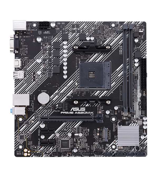 Фото - Материнська плата Asus PRIME A520M-K