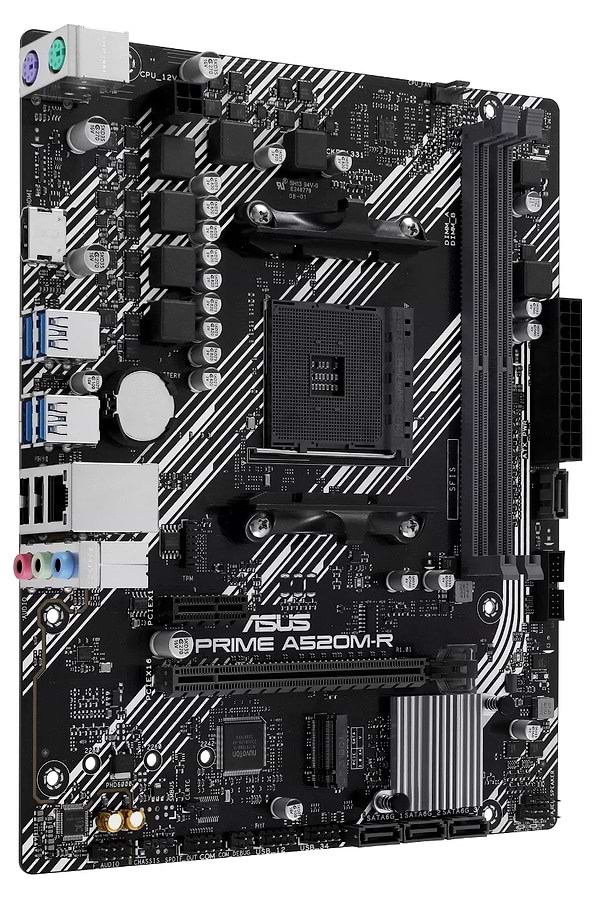 Фото - Материнська плата Asus PRIME A520M-R DDR4