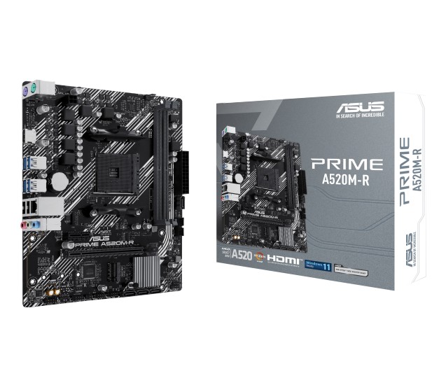 Фото - Материнська плата Asus PRIME A520M-R DDR4