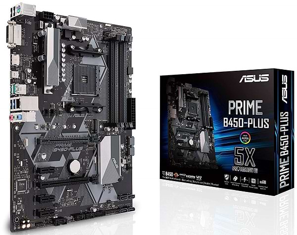 Фото - Материнская плата Asus PRIME B450-PLUS