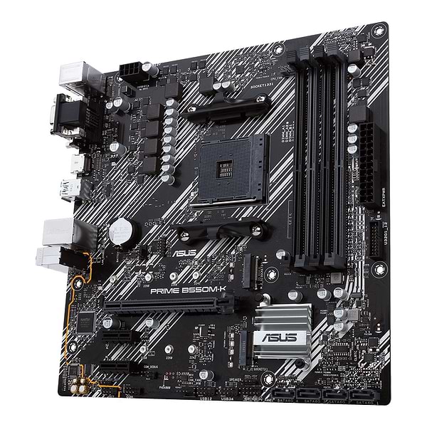 Фото - Материнская плата Asus PRIME B550M-K