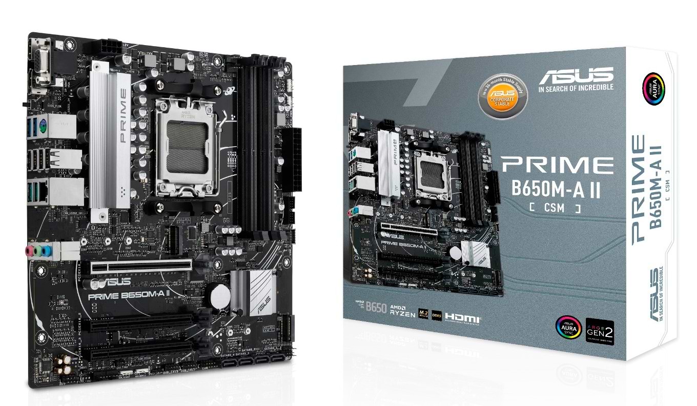 Материнська плата Asus PRIME B650M-A II-CSM