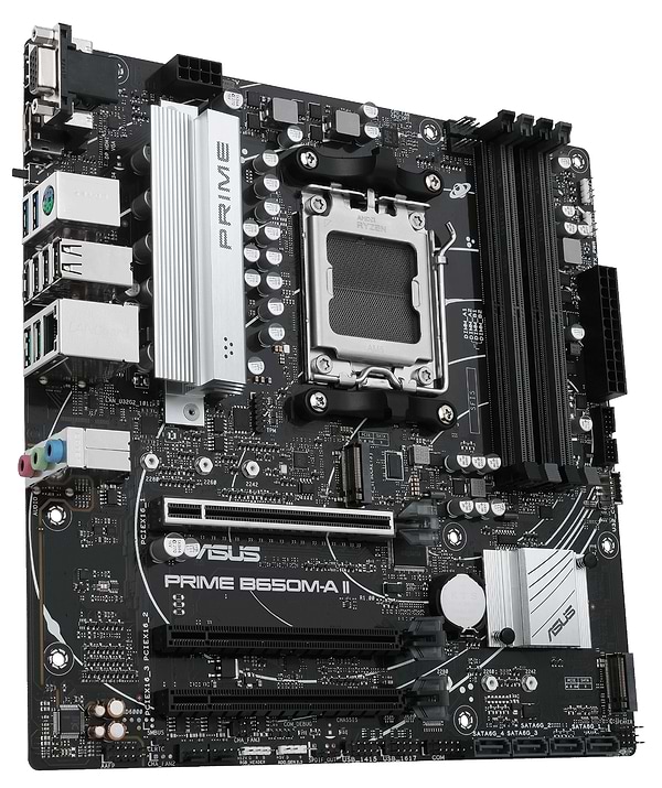 Фото - Материнська плата Asus PRIME B650M-A II-CSM