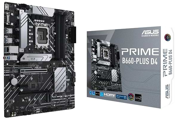 Фото - Материнська плата Asus PRIME B660-PLUS D4