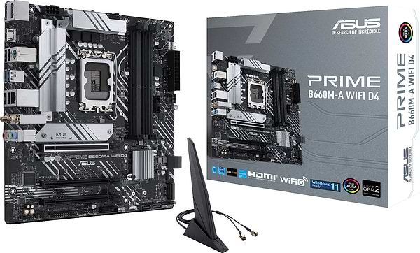 Фото - Материнская плата Asus PRIME B660M-A WIFI D4