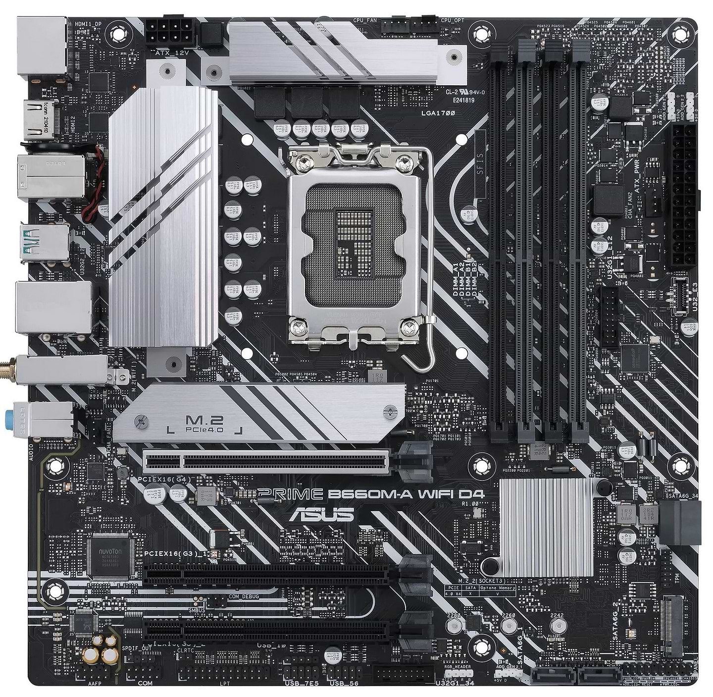 Материнська плата Asus PRIME B660M-A WIFI D4