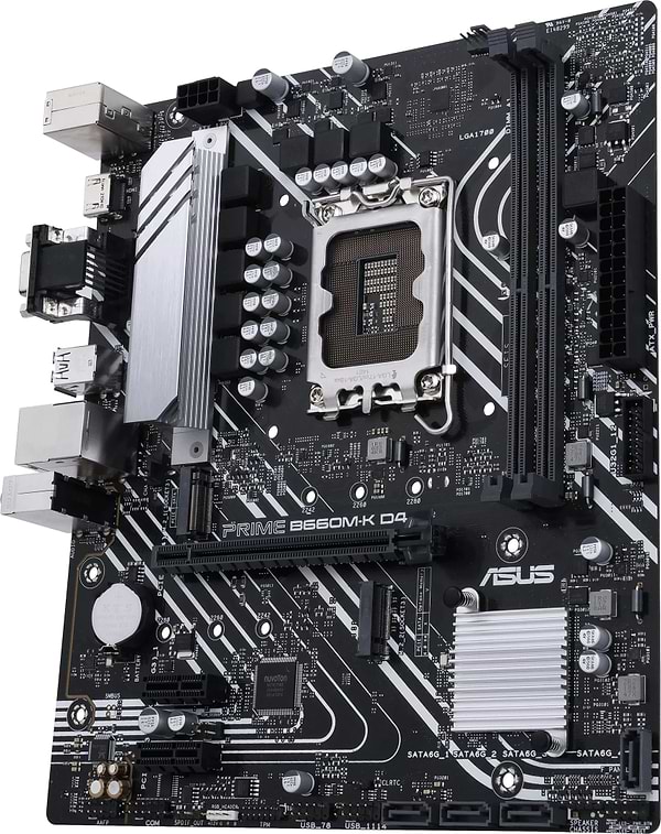 Фото - Материнская плата Asus PRIME B660M-K D4