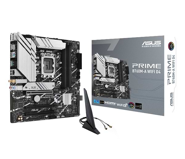 Фото - Материнська плата Asus Prime B760M-A WIFI D4