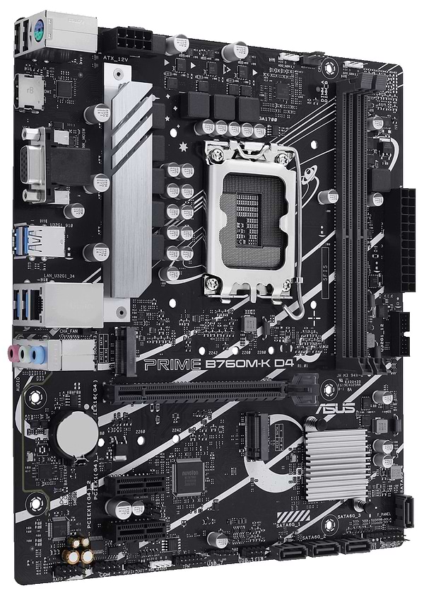 Фото - Материнская плата Asus Prime B760M-K D4