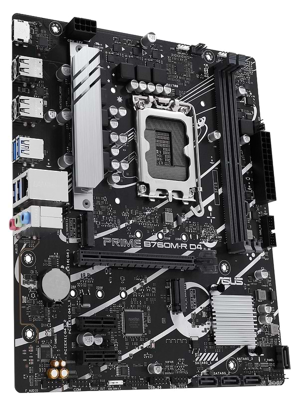 Фото - Материнская плата Asus Prime B760M-R D4