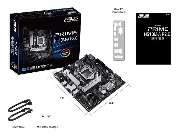 Фото - Материнская плата Asus PRIME H510M-A R2.0 DDR4