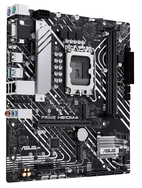 Фото - Материнська плата Asus PRIME H610M-A-CSM DDR5