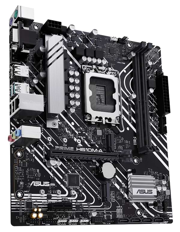 Фото - Материнська плата Asus PRIME H610M-A-CSM DDR5