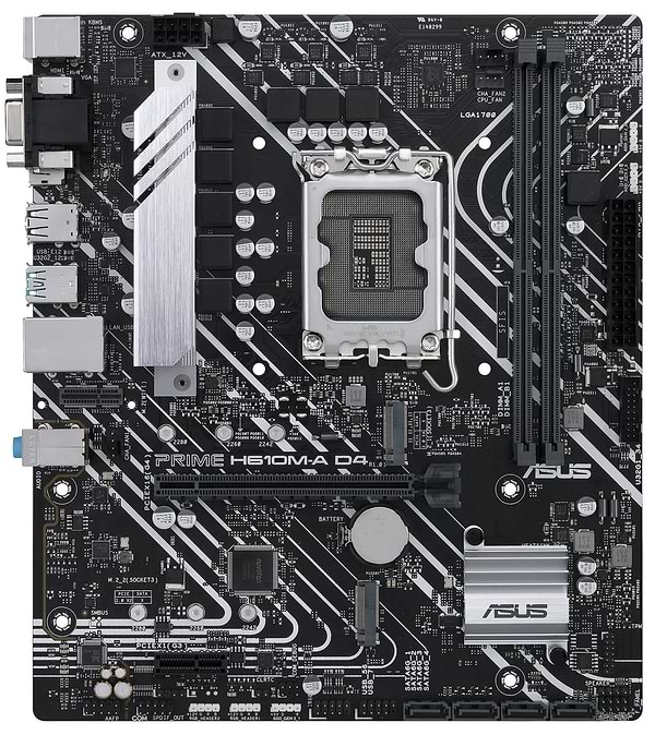 Фото - Материнська плата Asus Prime H610M-A D4-CSM
