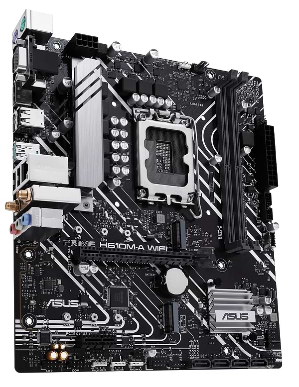 Фото - Материнская плата Asus PRIME H610M-A WIFI DDR5