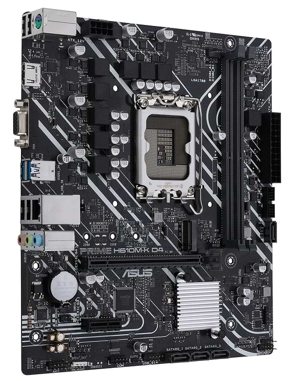 Фото - Материнская плата Asus PRIME H610M-K D4
