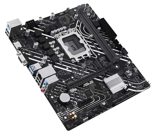 Фото - Материнська плата Asus PRIME H610M-K DDR5