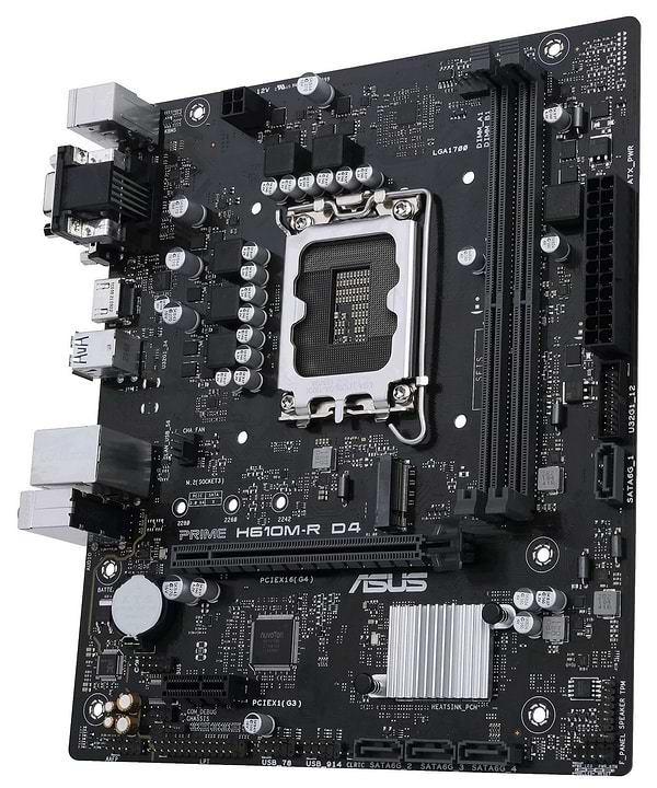 Фото - Материнская плата Asus PRIME H610M-R D4-SI