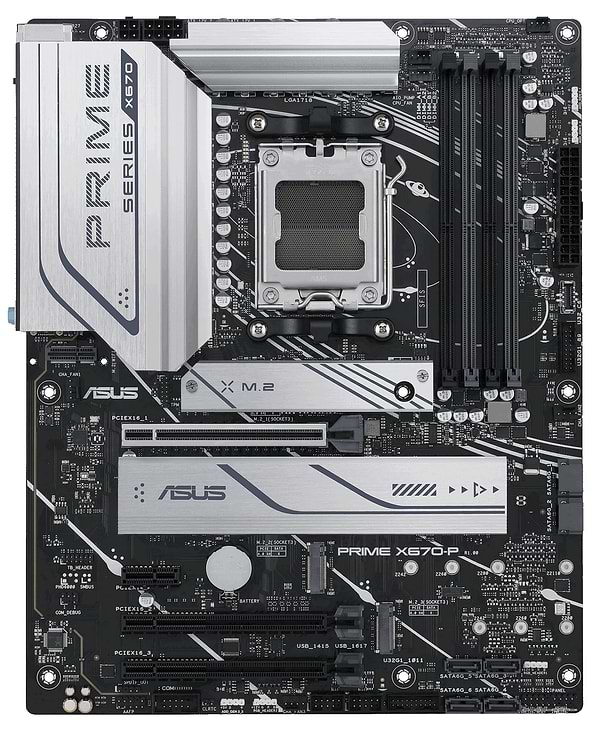 Фото - Материнская плата Asus PRIME X670-P