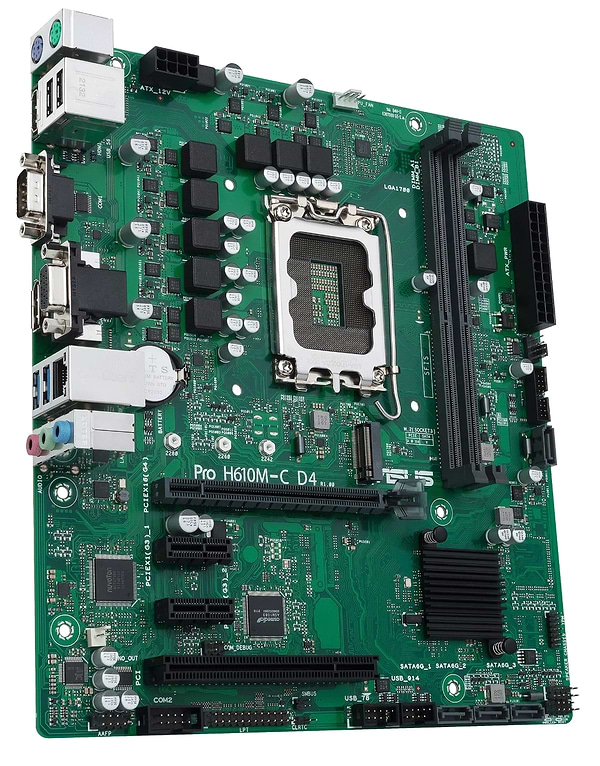 Фото - Материнская плата Asus Pro H610M-C D4-CSM