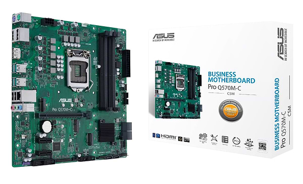 Фото - Материнська плата Asus PRO Q570M-C/CSM