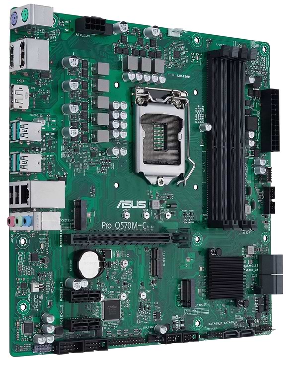 Фото - Материнська плата Asus PRO Q570M-C/CSM