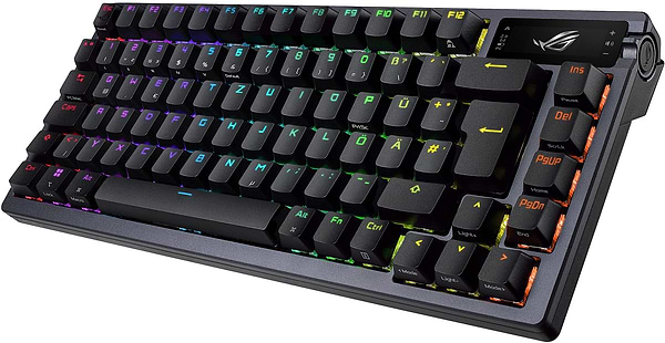 Фото - Клавіатура бездротова ігрова Asus ROG Azoth RGB 81key NX RD USB/WL/BT EN Black