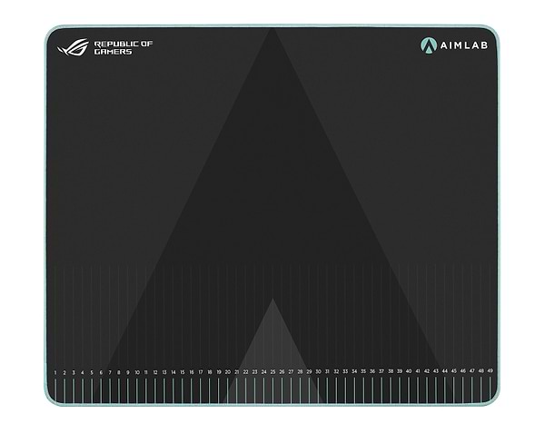 Фото - Килимок для миші ігровий Asus ROG Hone Ace Aim Lab Edition Black