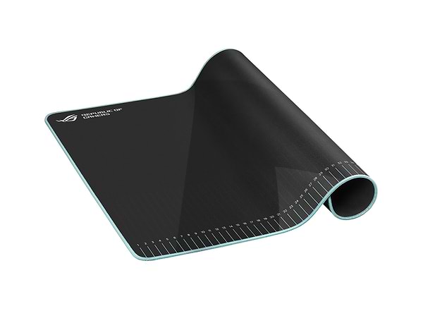 Фото - Килимок для миші ігровий Asus ROG Hone Ace Aim Lab Edition Black