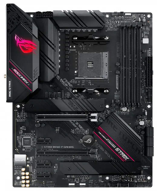 Фото - Материнська плата Asus ROG STRIX B550-F GAMING Фото - Материнська плата Asus ROG STRIX B550-F GAMING