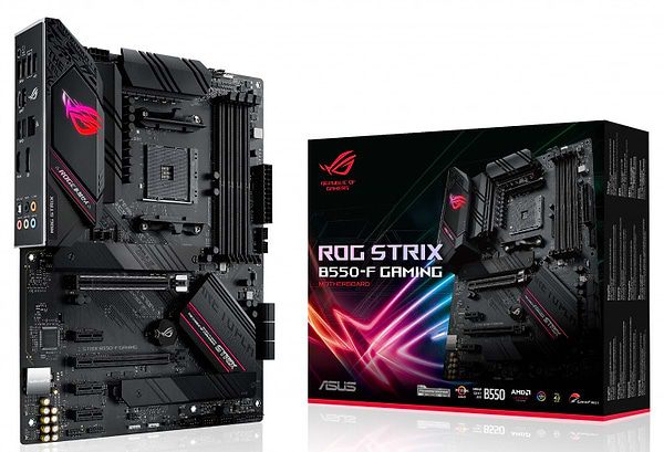 Фото - Материнська плата Asus ROG STRIX B550-F GAMING