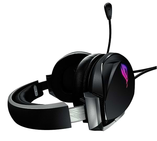 Фото - Гарнітура дротова ігрова Asus ROG Theta 7.1 Black (90YH01W7-B2UA00)
