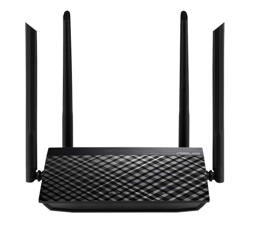 Маршрутизатор интернет WiFi5 Asus RT-AC1200_V2 - Фото 1