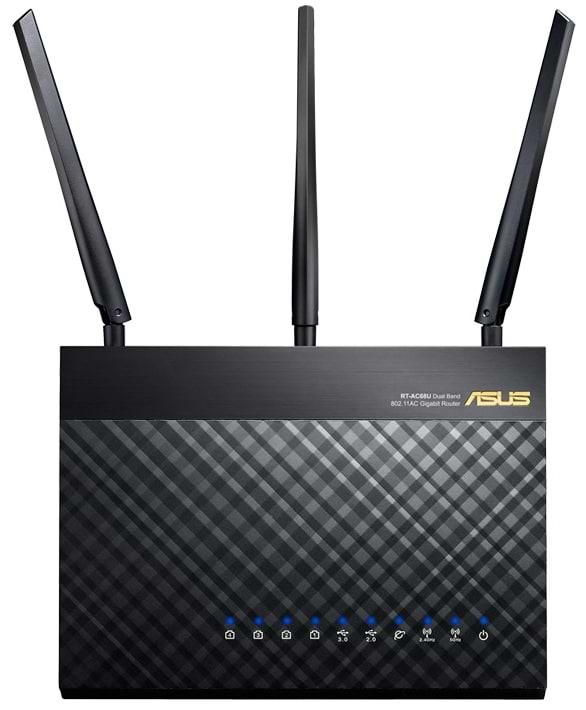 Фото - Маршрутизатор интернет WiFi5 Asus RT-AC68U