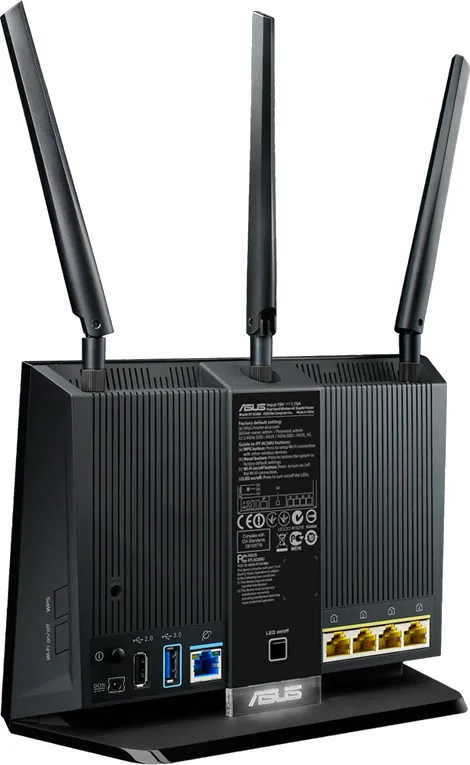 Фото - Маршрутизатор интернет WiFi5 Asus RT-AC68U