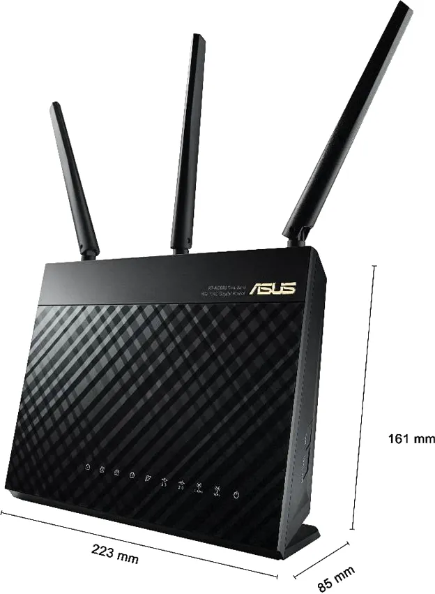 Фото - Маршрутизатор интернет WiFi5 Asus RT-AC68U