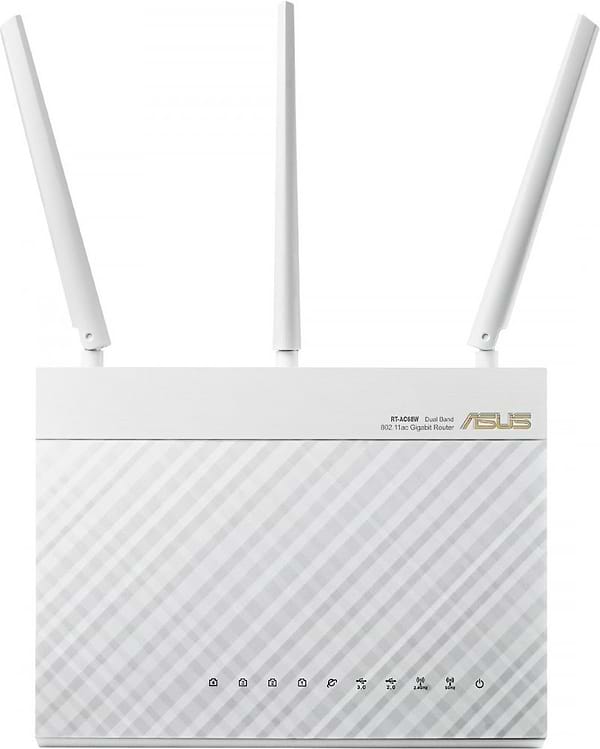 Фото - Маршрутизатор интернет WiFi5 Asus RT-AC68U White