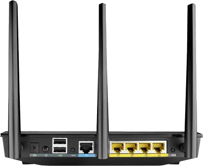 Фото - Маршрутизатор интернет WiFi4 Asus RT-N66U